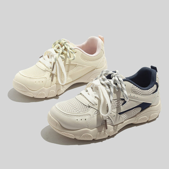 Damen Sportliche Sneakers mit ergonomischem Dämpfungssystem und atmungsaktiver Mesh-Oberfläche EB