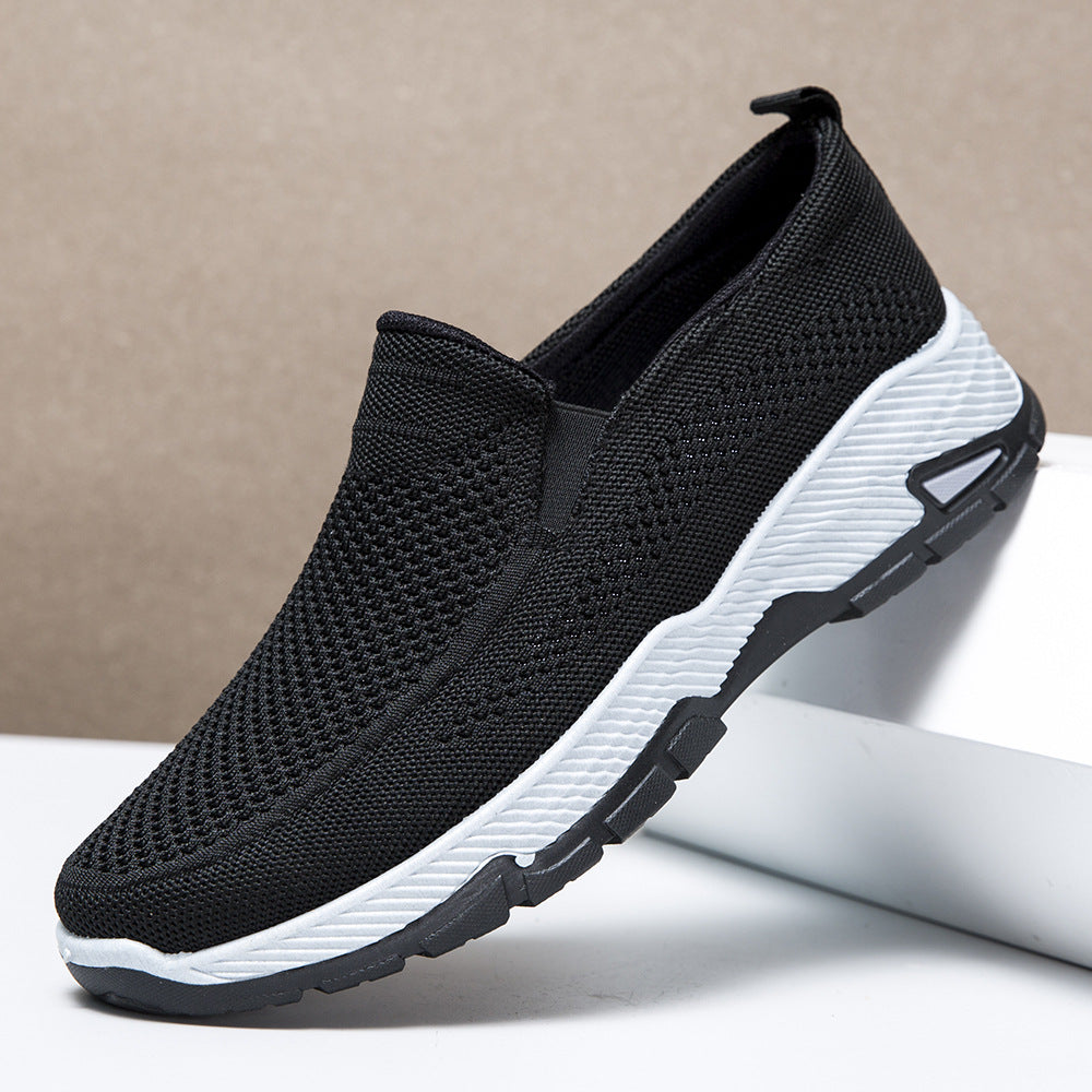 Damen Atmungsaktive Komfort-Sneaker mit elastischem Obermaterial EB