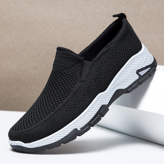 Damen Atmungsaktive Komfort-Sneaker mit elastischem Obermaterial EB