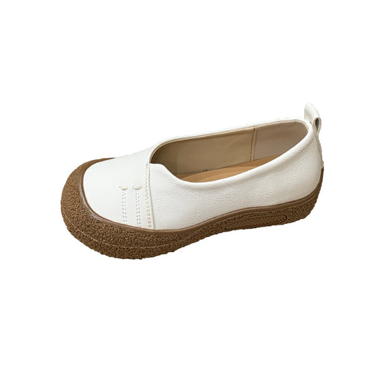 Damen komfortable Slip-On Halbschuhe mit rutschfester Sohle EB