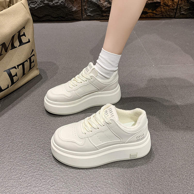 Damen Plateau-Sneaker mit ergonomischer Sohle und atmungsaktivem Obermaterial EB