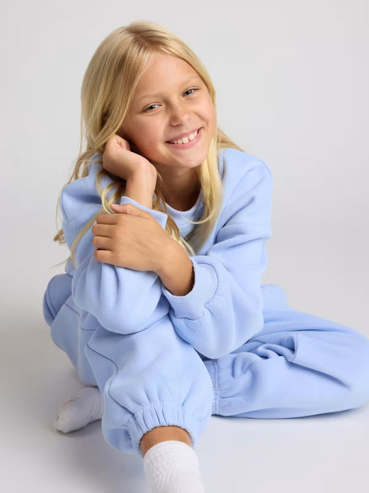 Damen lässiges Sweatshirt und bequeme Jogginghose Set EB