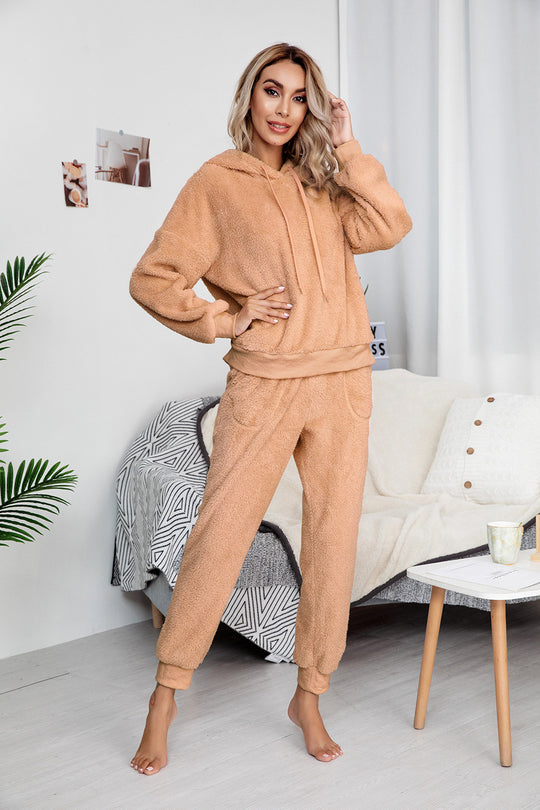 Damen Fleece-Hoodie Set EB