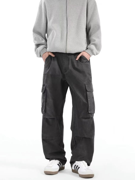 Herren Cargo-Hose mit strapazierfähigem Material und großzügigen Taschen EB