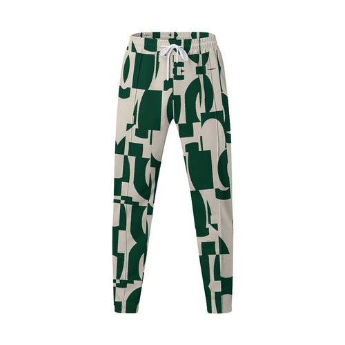 Damen lässige Chino-Hose mit modernen geometrischen Mustern EB