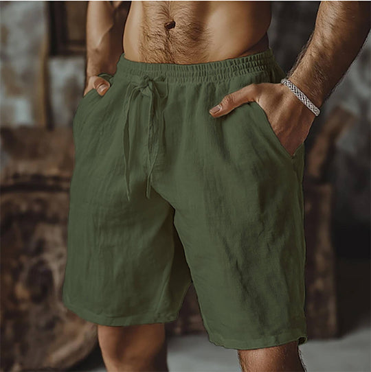 EB | Herren-Schnürshorts aus Baumwolle