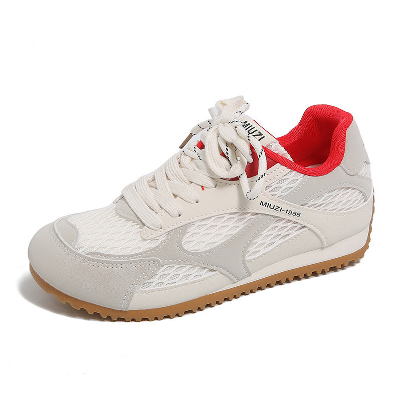 Damen Atmungsaktive Freizeit Sneakers mit innovativem Mesh-Obermaterial und rutschfester Sohle EB