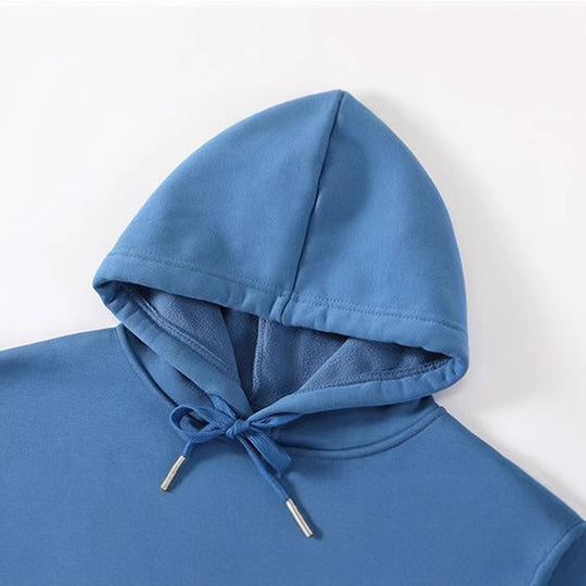 Damen nan oversized Kapuzenpulloverkleid mit Kängurutasche, verlängerter Silhouette und weichem French-Terry EB