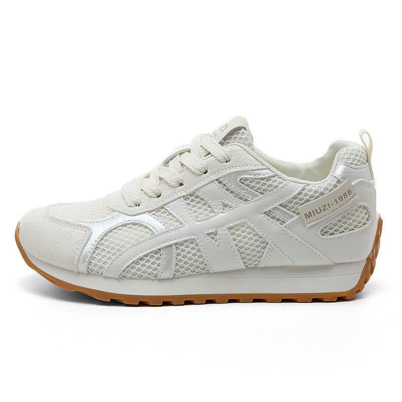 Damen Sportliche Sneakers mit atmungsaktivem Mesh-Obermaterial und dynamischer Dämpfung EB