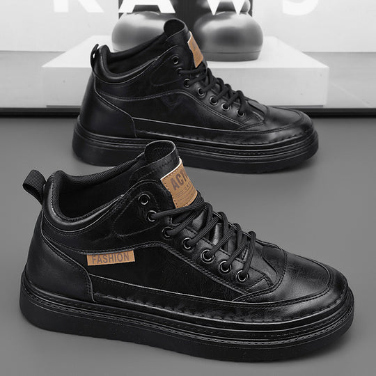 Damen Modische High-Top Sneakers mit rutschfester Sohle und Komfort-Futter EB