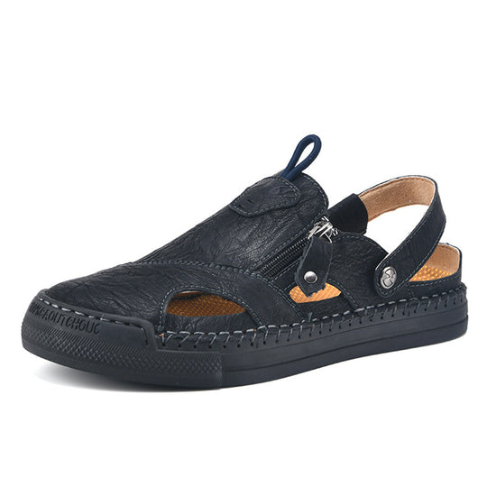 Damen Freizeitsandalen mit praktischem Reißverschluss EB
