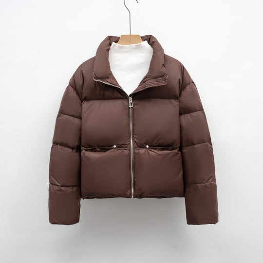 Damen hochwertige Steppjacke mit kurzem Schnitt EB
