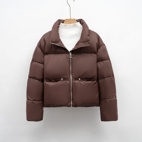 Damen hochwertige Steppjacke mit kurzem Schnitt EB
