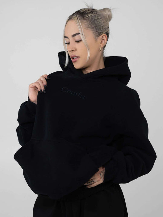 Damen nan lässige Sweatpants mit hohem Bund, seitlichen Eingrifftaschen und elastischen Bündchen EB