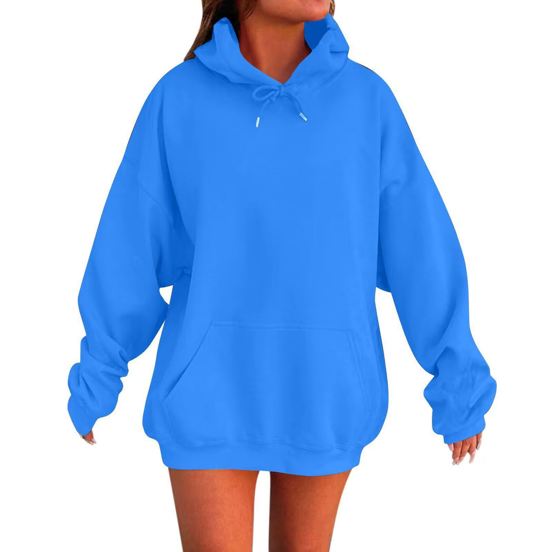 Unisex nan klassischer Kapuzenpullover mit Kängurutasche und weichem Baumwollfleece EB