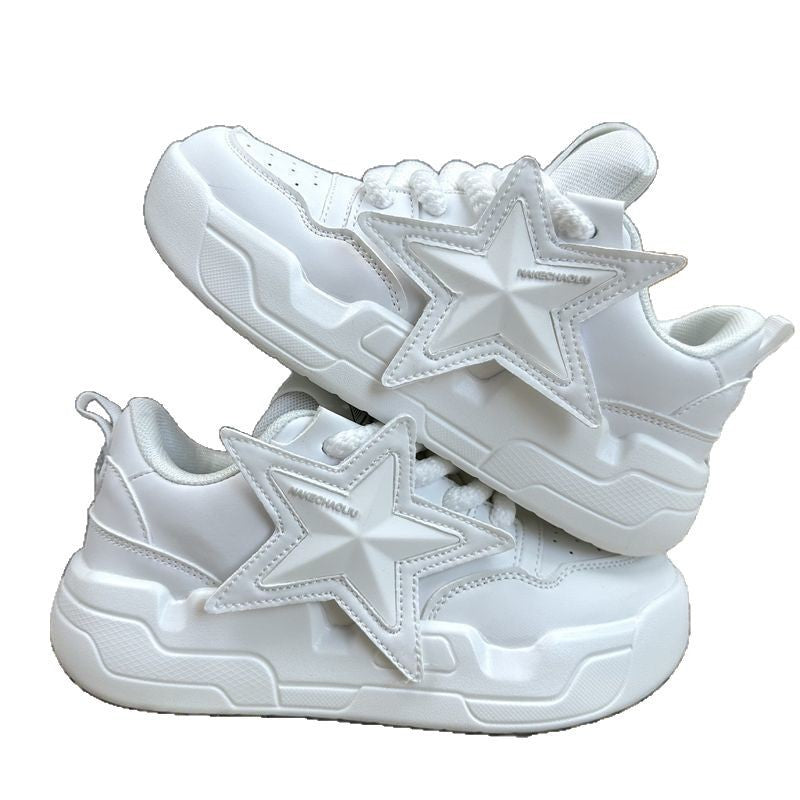 Damen Sportliche Sneakers mit strukturiertem Obermaterial und dämpfender Sohle EB