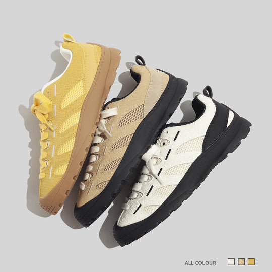 Damen Outdoor-Sneakers mit atmungsaktiver Mesh-Oberfläche von EB