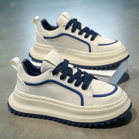 Damen modische Sneakers mit dämpfender Sohle und sportlicher Profilierung EB