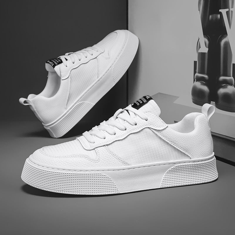 Damen modische Sneakers mit strukturiertem Obermaterial und dämpfender Sohle EB