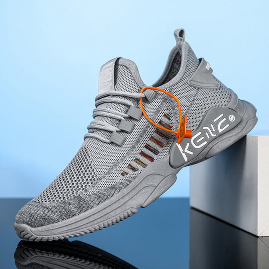 Damen Atmungsaktive Freizeit Sneakers mit elastischen Schnürsystem EB