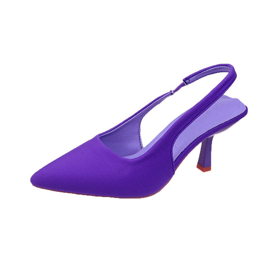Damen Slingback-Pumps mit spitzem Zehenbereich EB
