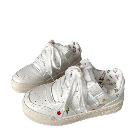 Damen Sneakers im klassischen Design mit atmungsaktiver Oberfläche EB