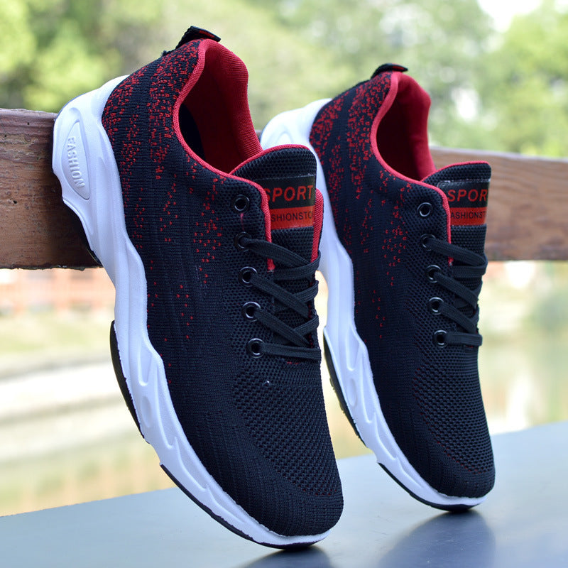 Damen Sportliche Lightweight Sneakers mit atmungsaktivem Mesh-Obermaterial EB