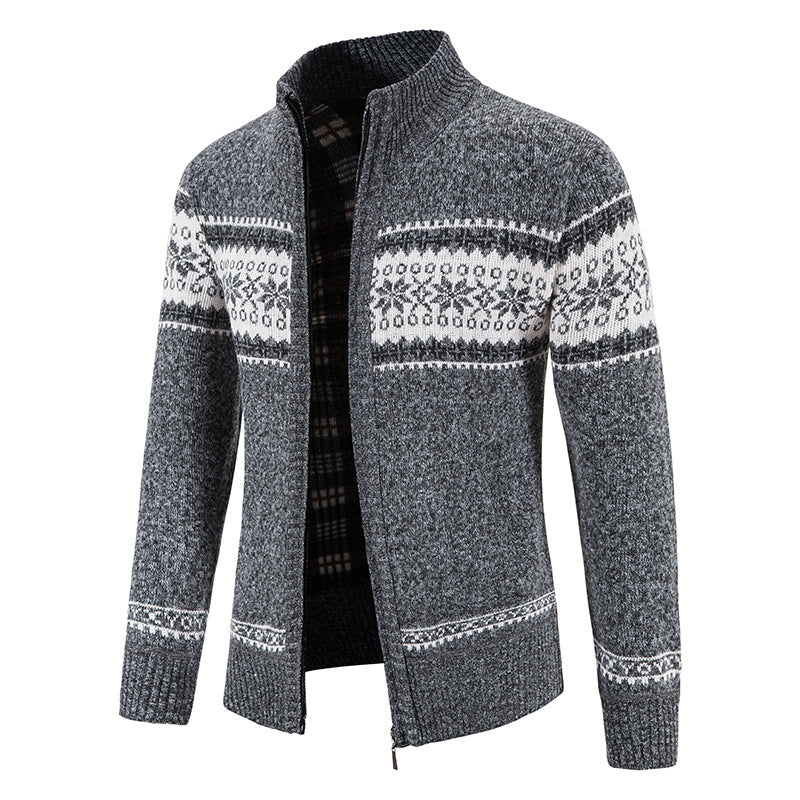Herren Strickjacke mit zukunftsweisendem Design EB