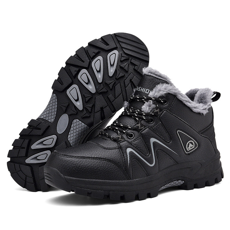 Damen Winterwanderschuhe mit isolierendem Futter und rutschfester Profilsohle EB