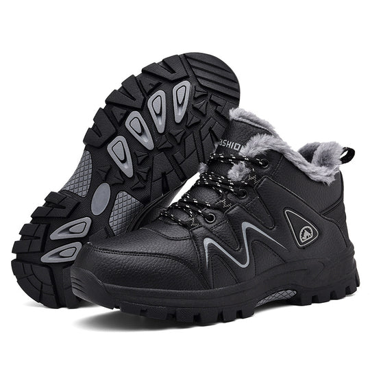 Damen Winterwanderschuhe mit isolierendem Futter und rutschfester Profilsohle EB