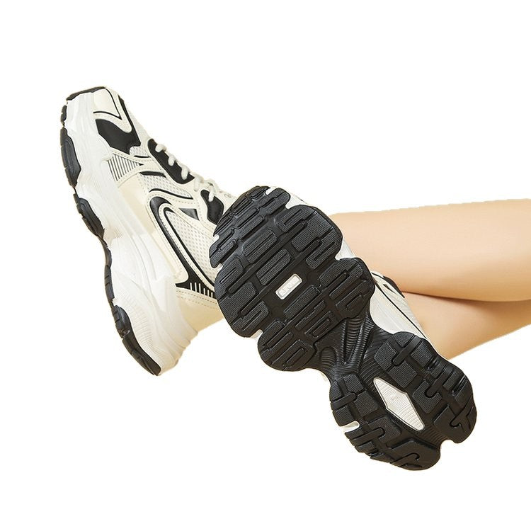 Damen Sportliche Lauf-Sneaker mit atmungsaktivem Mesh und gepolsterter Sohle EB