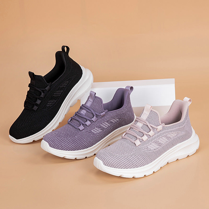 Damen Atmungsaktive Sneakers mit dämpfendem Fußbett EB