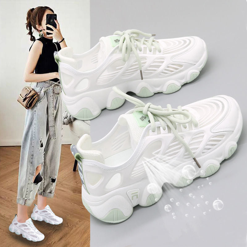 Damen Sportliche Laufschuhe mit atmungsaktiver und federnder Sohle EB