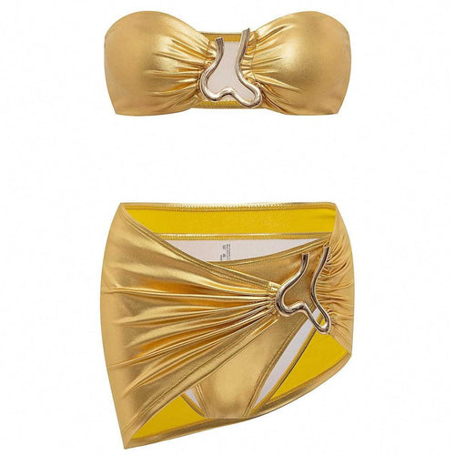 Damen Raffiniertes Bikini-Unterteil EB