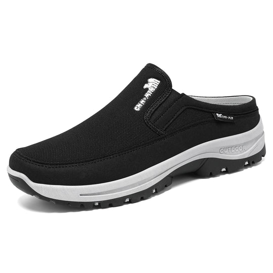 Herren nan atmungsaktiver Outdoor Clog-Slipper mit Memory-Fußbett EB