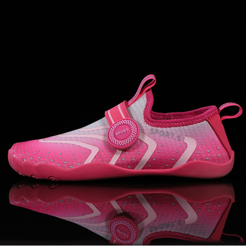 Damen Sportliche Wasserschuhe mit rutschfester Sohle und flexiblem Design EB