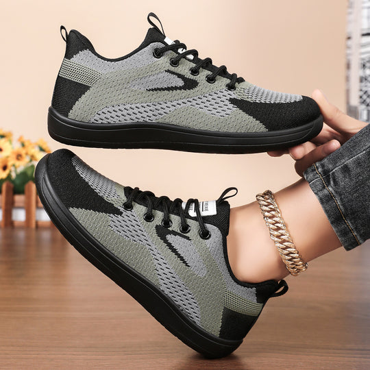 Damen Sportliche Mesh-Sneaker mit ergonomischem Fußbett und rutschfester Sohle EB
