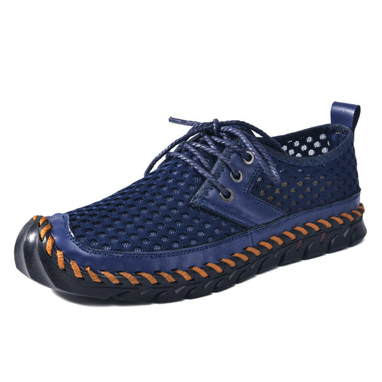 Herren Atmungsaktive Netzsneaker mit rutschfester Sohle EB