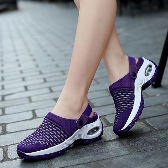 Damen Atmungsaktive Freizeitschuhe mit rutschfester Sohle EB