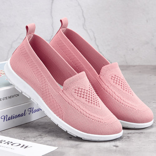 Damen Atmungsaktive Slip-On Freizeitschuhe mit flexiblem Design R&B