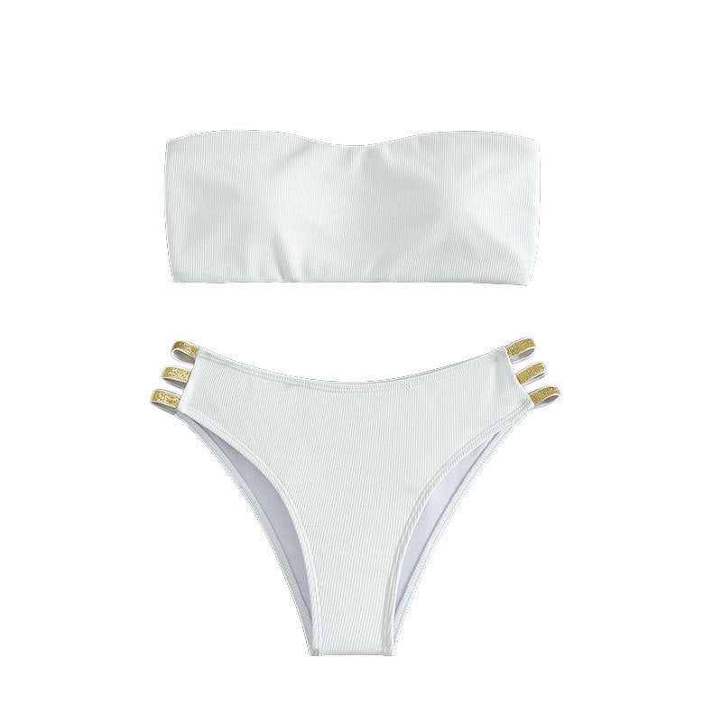 Damen Bandeau-Bikini-Oberteil EB
