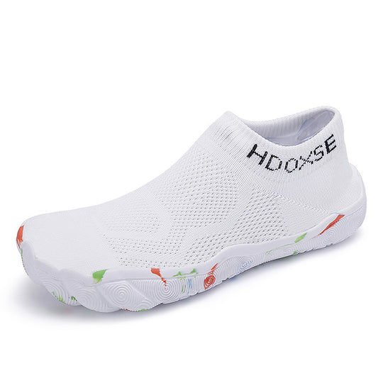 Damen Flexible Aquaschuhe mit elastischem Design und rutschfester Sohle EB