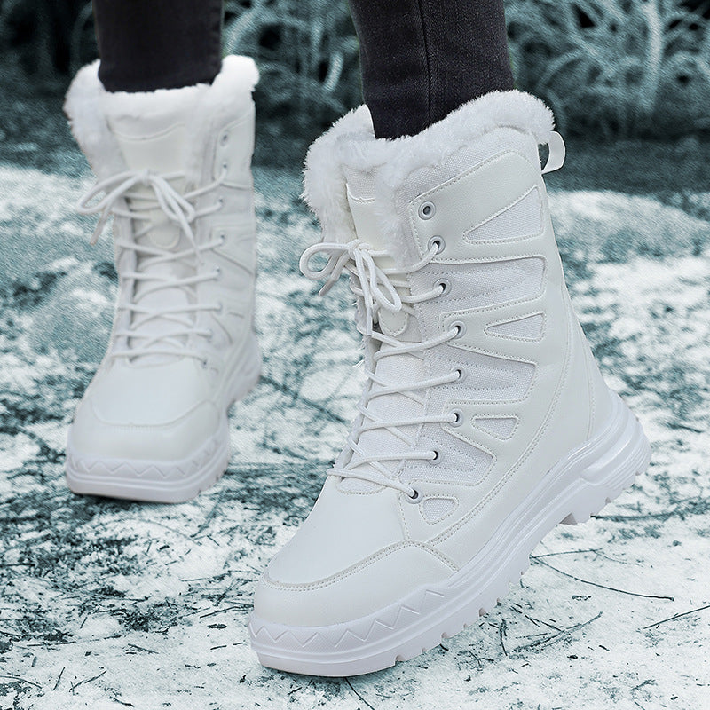 Damen Winterboots mit abnehmbarem Futter und rutschfester Sohle EB
