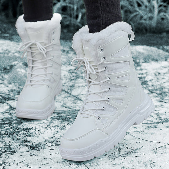Damen Winterboots mit abnehmbarem Futter und rutschfester Sohle EB
