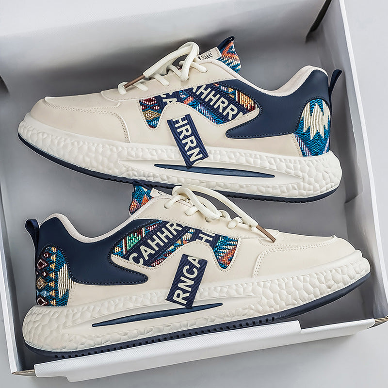 Damen Sportliche Sneakers mit innovativem Ethno-Design EB