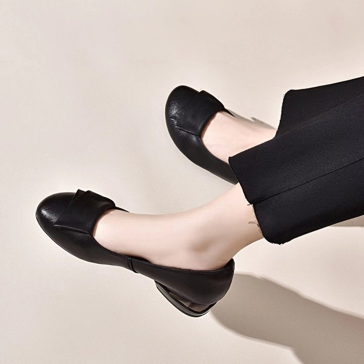 Damen elegante Ballerinas mit modischem Schleifenakzent und komfortablem Innenfutter EB