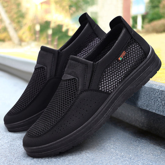 Damen Atmungsaktive Slip-On Sneakers mit ergonomischer Unterstützung EB