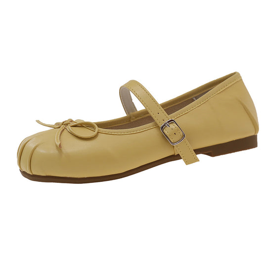 Damen Ballerinas mit schickem Riemchen und glamourösen Details EB