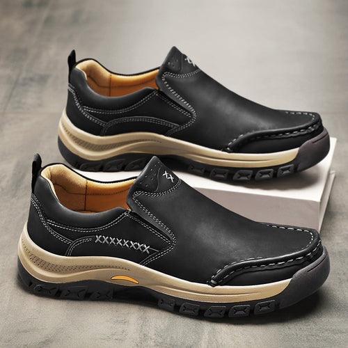 Herren Bequeme und strapazierfähige Slip-On Schuhe EB