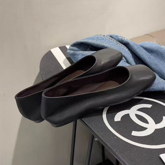 Damen Ballerinas aus hochwertigem Leder mit ergonomischem Fußbett EB